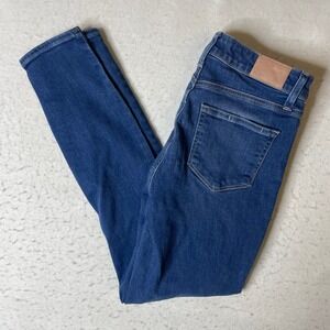 PAIGE Hoxton Ankle High Rise Skinny Jeans Blue Size 26 1767D81-2380